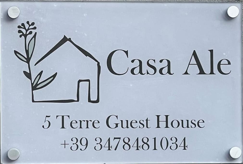 Casa Ale 5 Terre Guest House Con Giardino La Spezia Kültér fotó